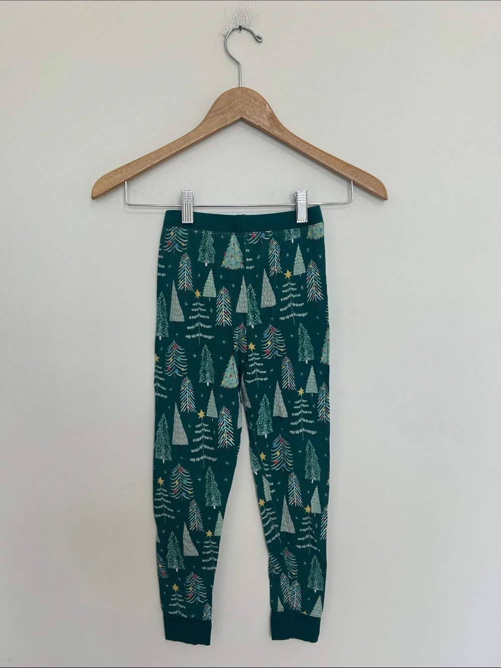 Little Sleepies Twinkling Trees Christmas Bamboo Pajama Set Size 5/6